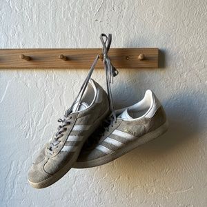 Grey Adidas Gazelle Shoes 7.5